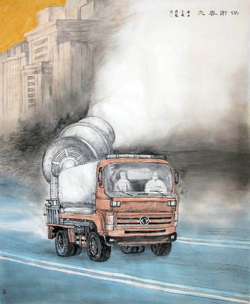 【甘肅全民戰(zhàn)“疫”】保衛(wèi)春天！蘭州榆中縣文藝界致敬“逆行者”