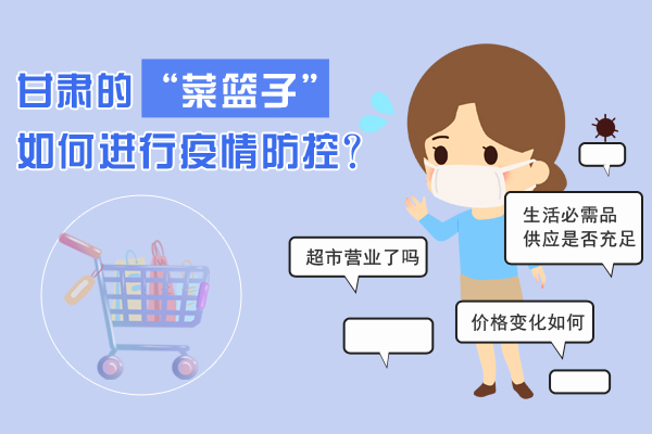 一圖讀懂|甘肅的“菜籃子”如何進行疫情防控？