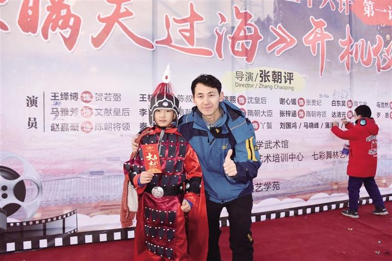 大型古裝國(guó)學(xué)電影《瞞天過(guò)海》在蘭州開(kāi)拍