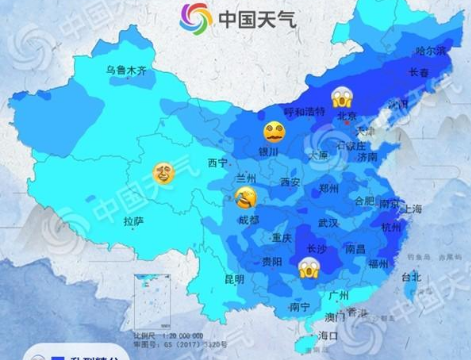 寒潮來了！今明兩天甘肅省大部將降溫6℃至8℃