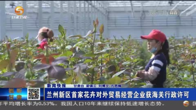 【短視頻】蘭州新區(qū)首家花卉對外貿易經營企業(yè)獲海關行政許可
