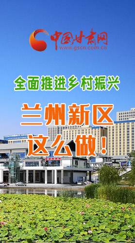 圖解|全面推進鄉(xiāng)村振興 蘭州新區(qū)這么做！