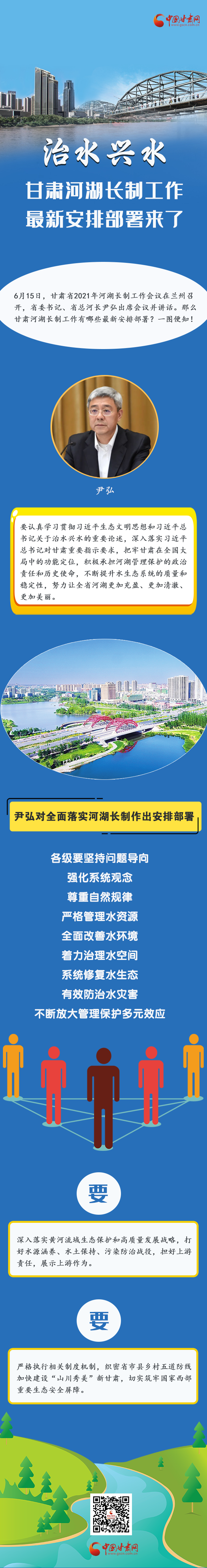 圖解|速看！甘肅河湖長制工作最新安排部署來了