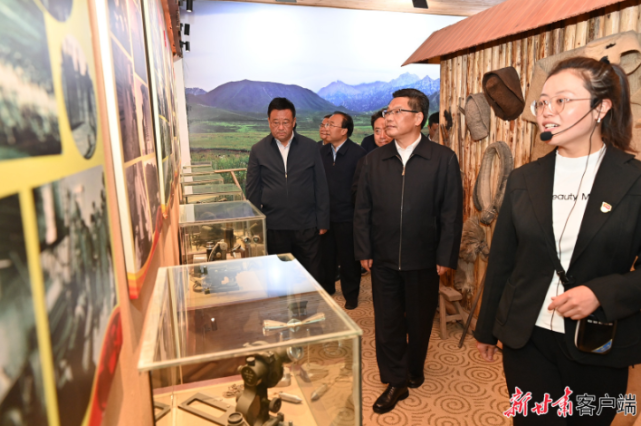 任振鶴在張掖市調(diào)研時(shí)強(qiáng)調(diào)：完整準(zhǔn)確全面貫徹新發(fā)展理念，建設(shè)生態(tài)友好發(fā)展向好生活美好的“金張掖”