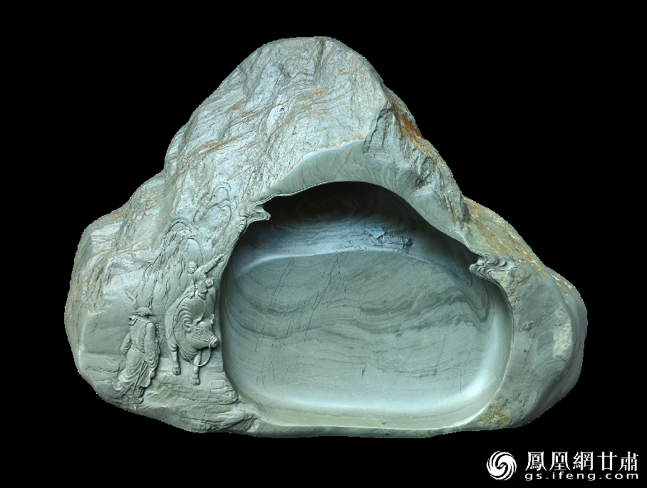 洮硯石質(zhì)細(xì)潤堅(jiān)實(shí)，潑墨如油不損毫，書寫流利生輝。資料圖