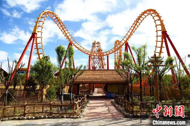 圖為嘉峪關(guān)方特歡樂世界。(資料圖) 趙海宏 攝