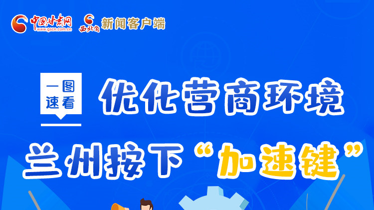 一圖速看|優(yōu)化營商環(huán)境，蘭州按下“加速鍵”