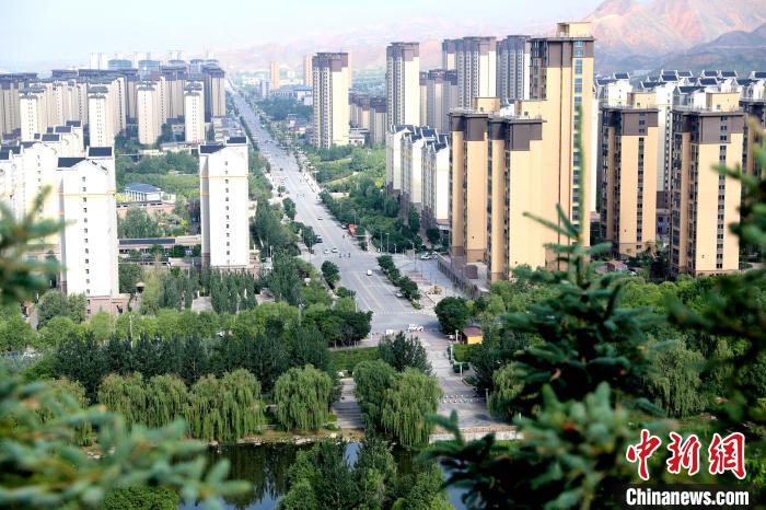 圖為樂都朝陽山片區(qū)。　薛蒂 攝