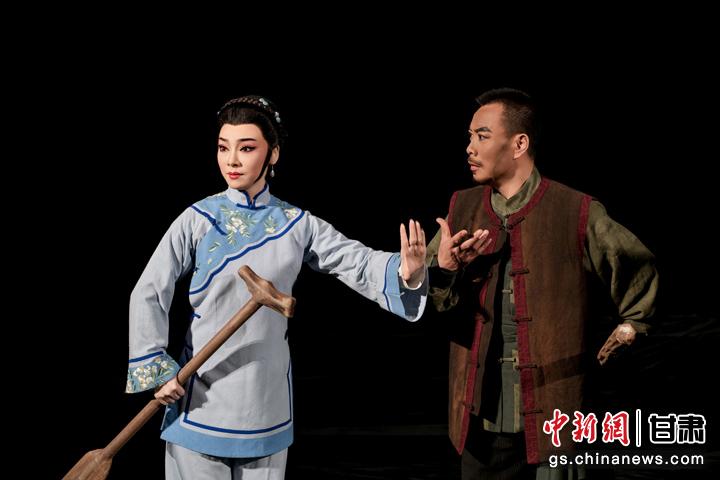 圖為演出劇照。甘肅省隴劇院供圖