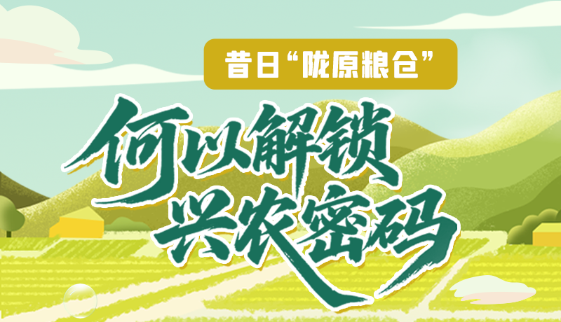 【理響中國·話隴點睛（3）】昔日“隴原糧倉”，何以解鎖“興農(nóng)密碼”