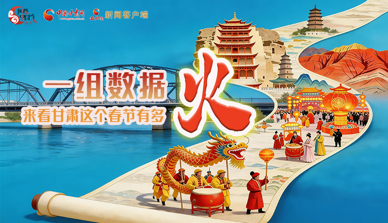 海報｜一組數(shù)據(jù)，來看甘肅這個春節(jié)有多火