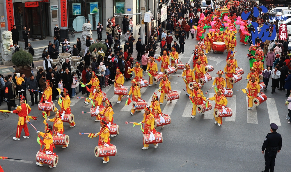 【小隴畫(huà)報(bào)·470期】鼓震永靖 河畔年香