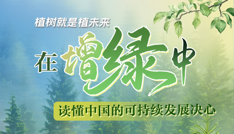 【理響中國 話隴點(diǎn)睛】植樹就是植未來，在增綠中讀懂中國的可持續(xù)發(fā)展決心