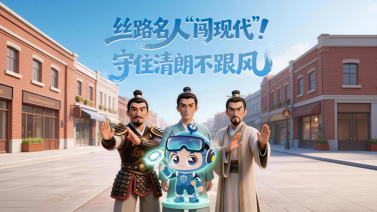 AI短視頻|絲路名人“闖現(xiàn)代”！守住清朗不跟風(fēng)